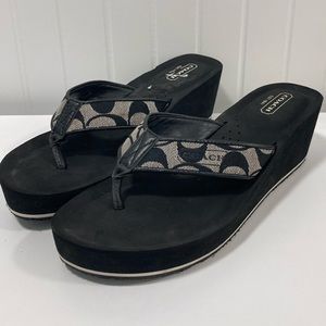 Coach Flip Flops
